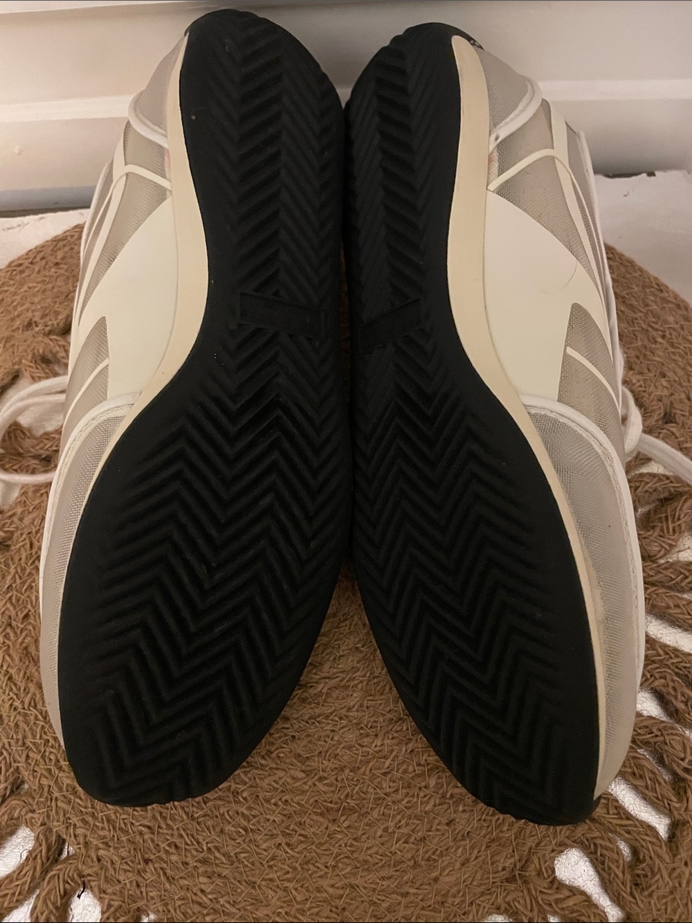 rag & bone Off-White Mesh Retro Runner - Picture 7 of 9